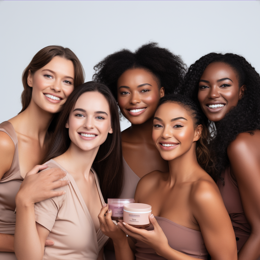 women of various skin tones